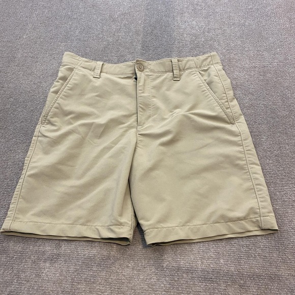 Under Armour Other - Under Armour‎ Shorts Youth 18 Khaki Golf Performance Chino Stretch Zip Pocket